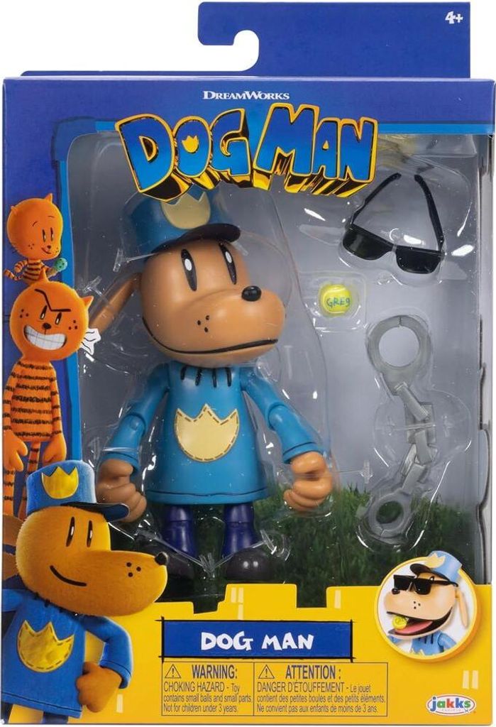 Jakks Pacific - Dogman 13cm Figurki Kolekcjonerska Premium - Detaliczna Figuryna