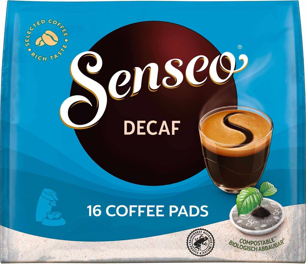 Senseo kapsułki z kawą bezkofeinową o bogatym smaku, Zdjęcie produktu 