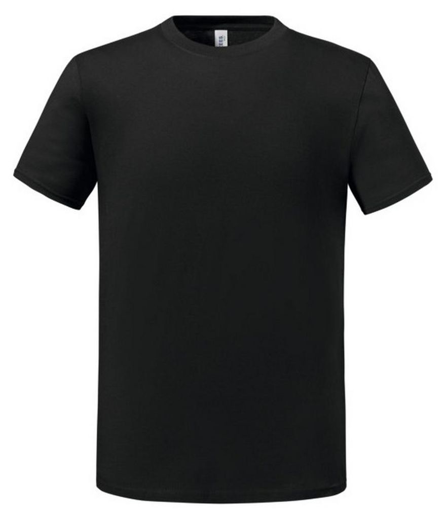 Jerzees - "Premium" T-Shirt für Herren/Damen Uni, Baumwolle aus biologischem Anbau LT4320 (S) (Schwarz)