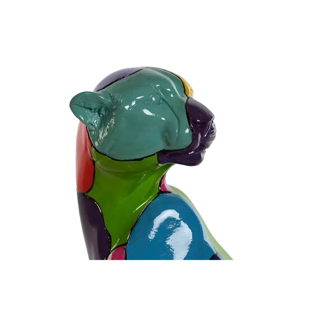 Statue Panthère Multicolore - Objet de Décoration Design 41 cm de Haut - 2