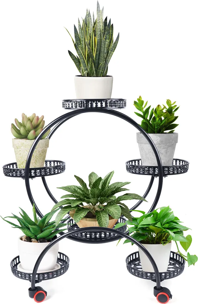 Support de plantes amovible : fini les pots lourds à porter en métal