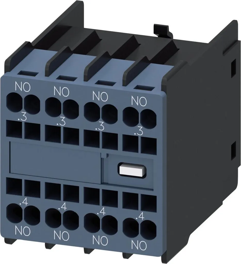 Bloc de contacts auxiliaires Siemens pour automatisme et moteur