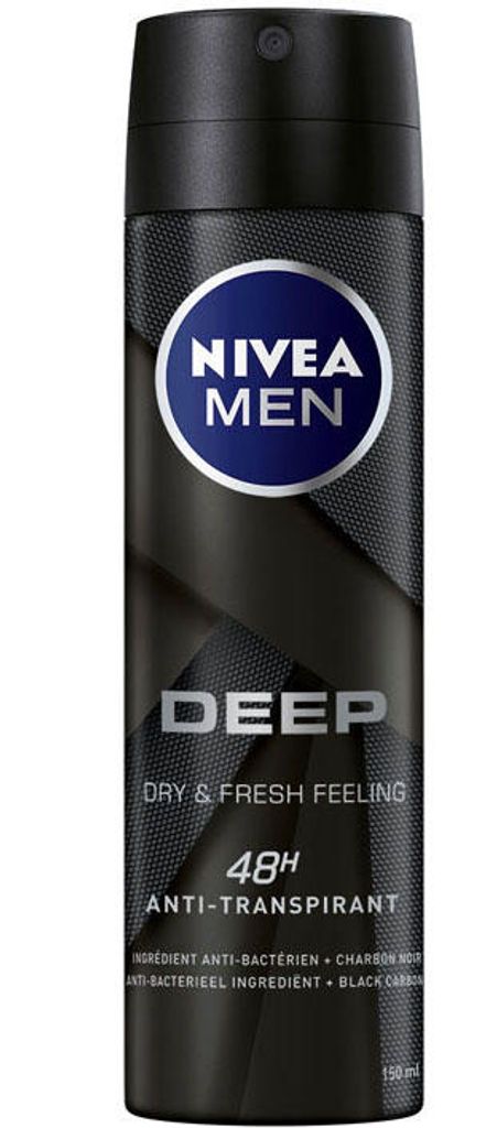 Nivea Men Deodorant Deep Spray 150 ml