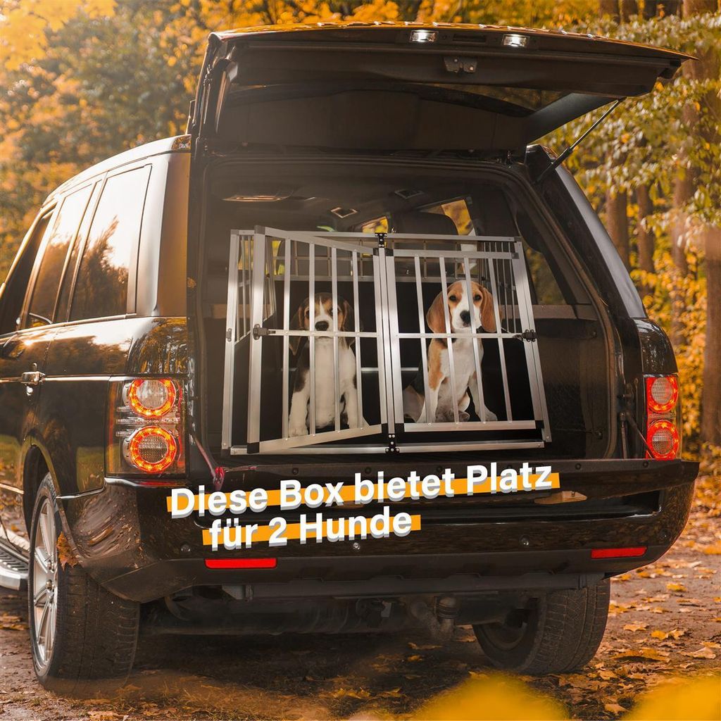 Hundetransportbox XL fürs Auto, Reisebox, Hundebox, Käfig, Produktbild 5