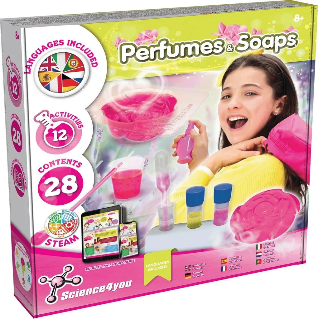 Apprendre la Science en s'Amusant : Kit Parfums et Savons Science4you