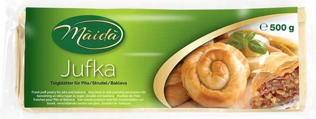 Mäida Jufka Teigblätter 500g Produktbild 