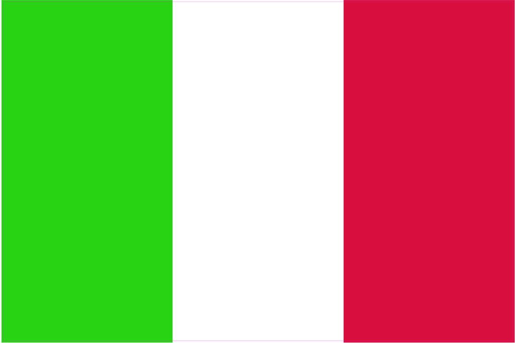 Kiwistar WANDTATTOO Sticker Fahne Flagge Aufkleber Italien 120 x 80cm - Dekoration für Kinderzimmer Schlafzimmer Wohnzimmer Küche Badezimmer