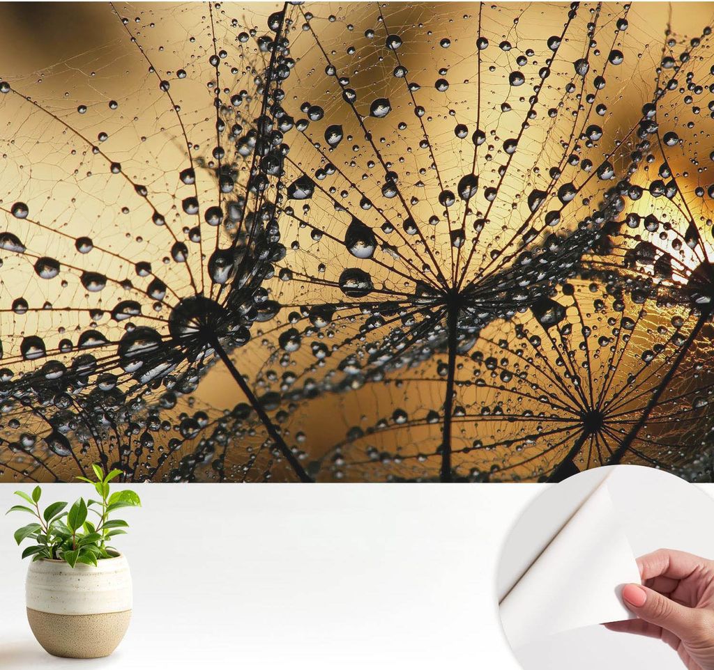 Fototapete selbstklebend - 104x70 cm - Tapete - Wandtapete - Wandbilder - Klebefolie - Dekofolie - Tapete Folie - Wand - Dekoration - Wohnzimmer - ...