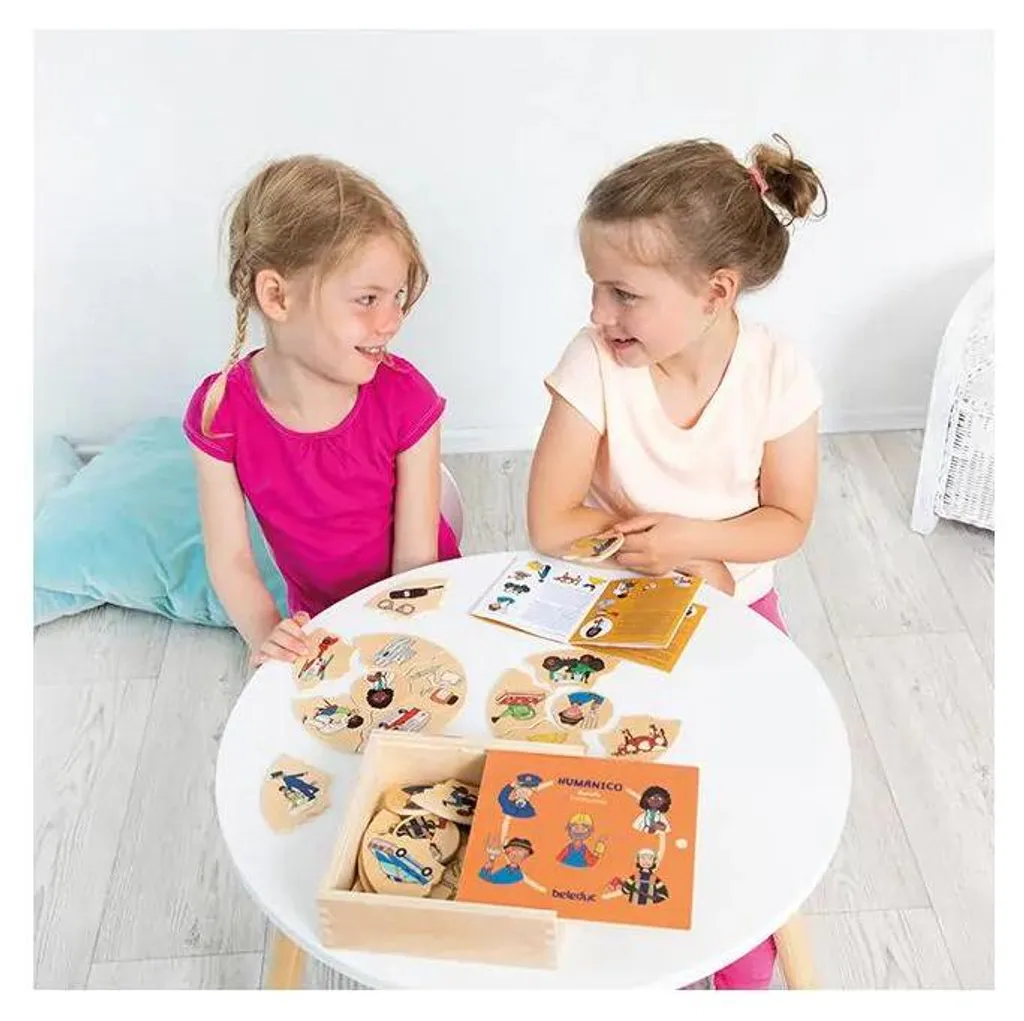 Beleduc Humanico Professionals - Jeu éducatif en bois pour enfants