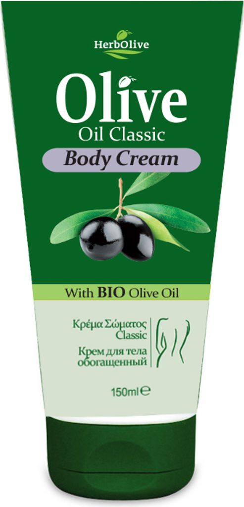 Herbolive Crema Corpo Olio d'Oliva Classico 150ml Immagine del prodotto 
