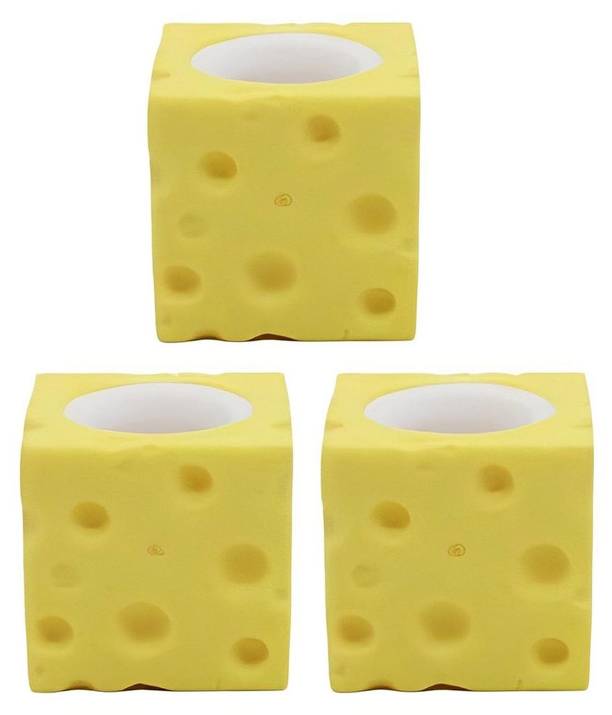 1/3/6/12 Stück Pop-Up Hasen-Karotten-Quetschspielzeug zur Stresslinderung, Popping Hase Käse Fidget Spielzeug, langsam aufsteigender Entspannungs...