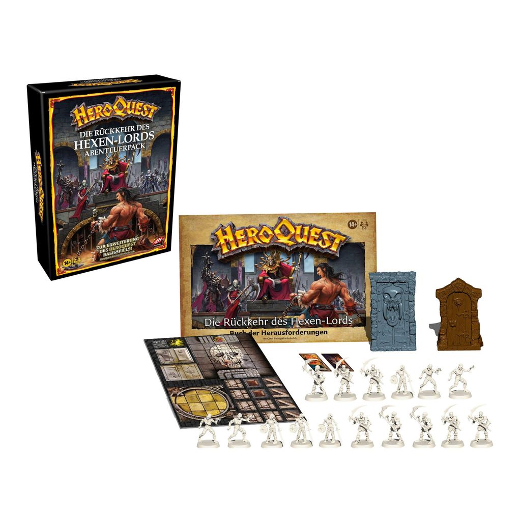 Hasbro Gaming Avalon Hill HeroQuest Return of the Witch Produktbild 