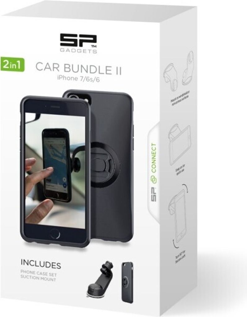 SP GADGETS SP Car Bundle IPHONE und SAMSUNG iPhone 7+/6s+/6+ Halterungen Set