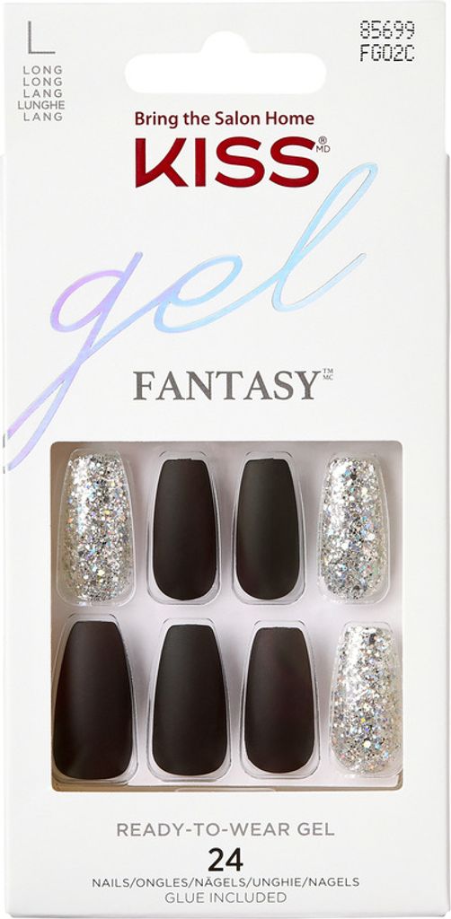 KISS | Ongles en gel FG02H1 - Rose - Facile à utiliser - Image du produit 