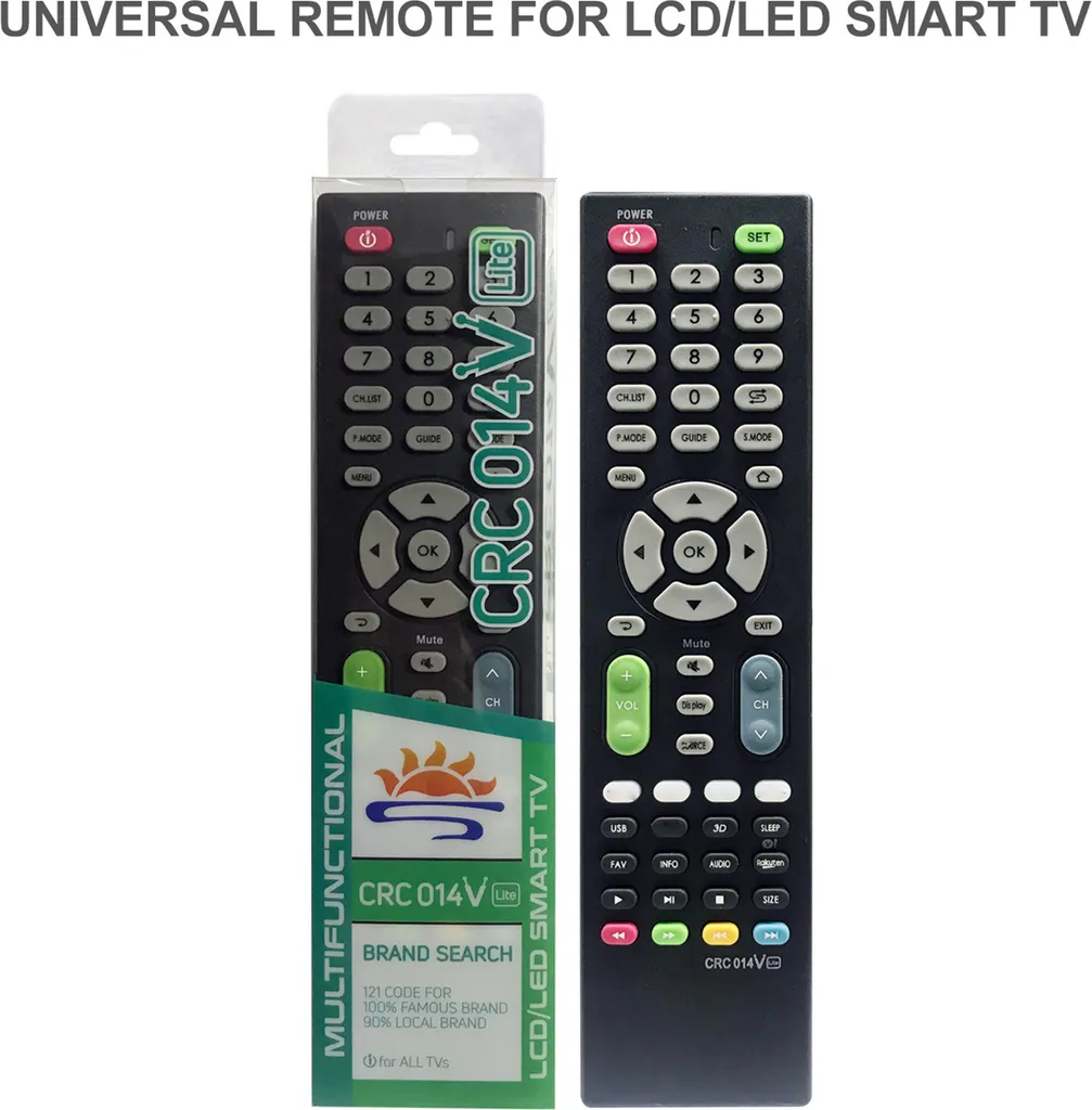 Telecomando Universale TV Smart LCD LED - Ricambio Multimarca con Netflix