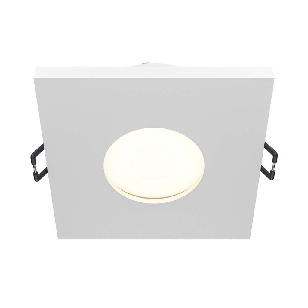 Maytoni Stark Downlight, Einbauleuchte GU10 Weiss IP65