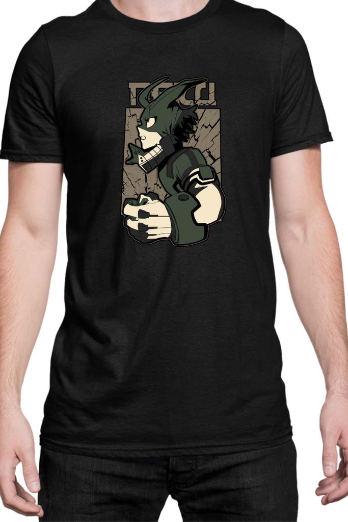 Herren T-Shirt Manga Japan Anime Comics Animation My Hero Anime Academia 26, Man XL / Schwarz