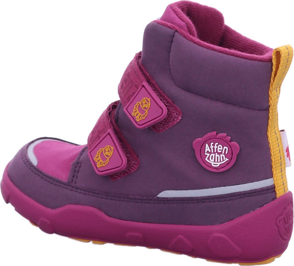 Affenzahn Stivali Invernali Vegani Comfy Per Bambini, Caldi E Impermeabili, Con Chiusura A Strappo, Fodera Morbida E Suola Flessibile, Colori Vivaci