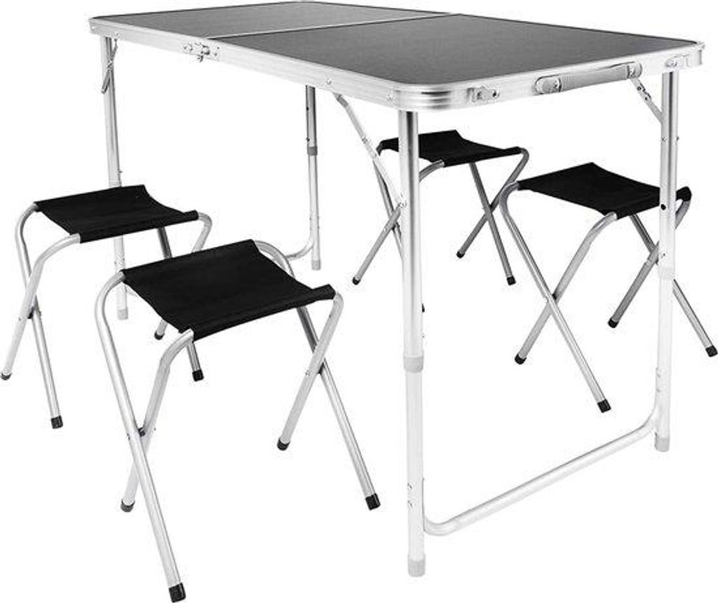 Multifunktionale Campingtafel in Höhe Verstellbarer Design