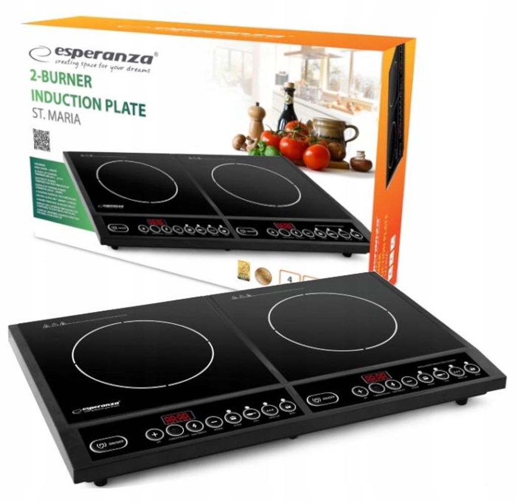 Esperanza EKH008, Schwarz, Arbeitsplatte, Produktbild 