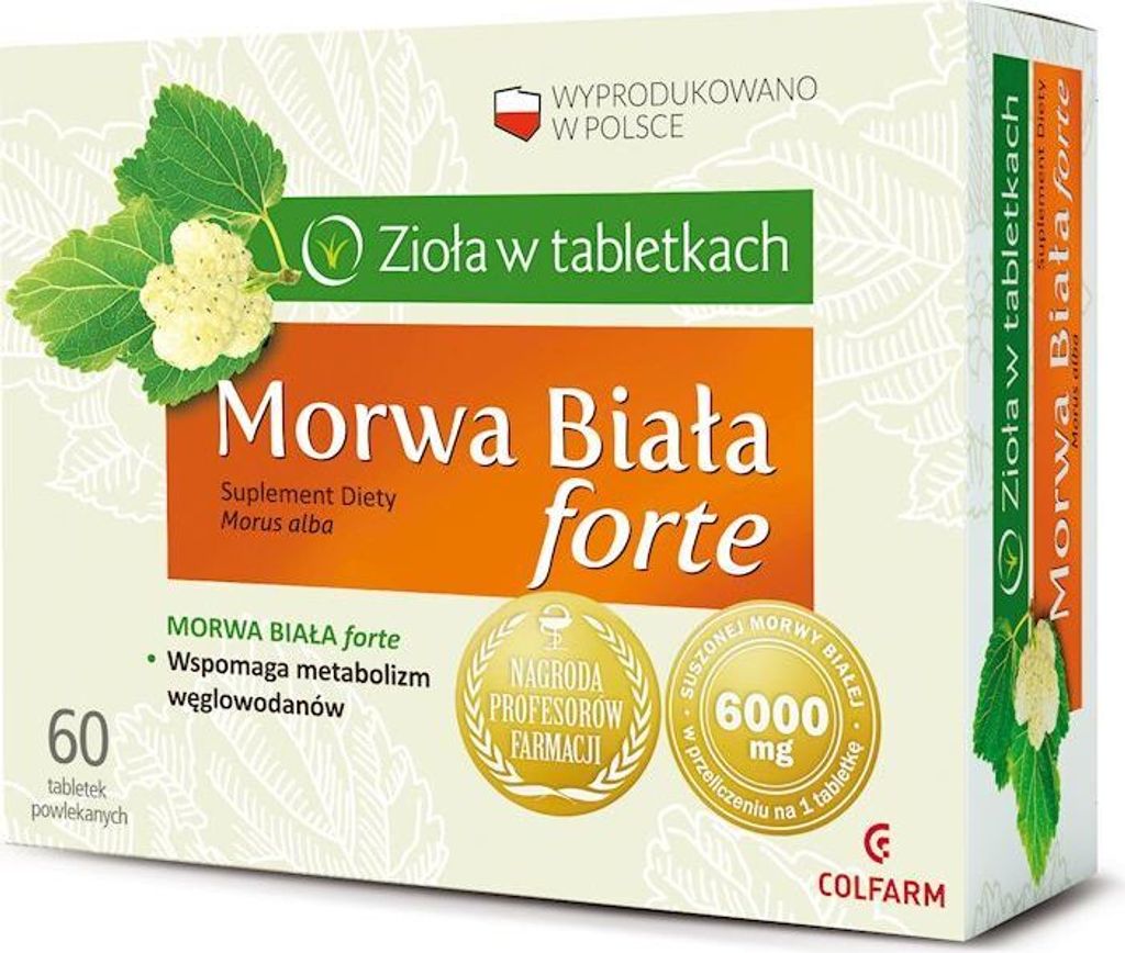 White Mulberry Forte 60 Tabletten COLFARM Produktbild 