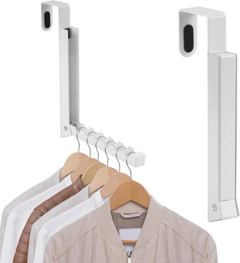 2 Opvougbare Garderobenhaken für Kleidung und Accessoires