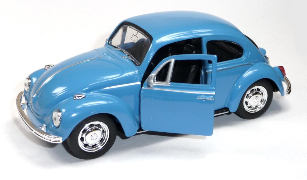 VW Käfer (1960) Modellauto ca. 1:34 Metall Spritzguss ca. Produktbild 