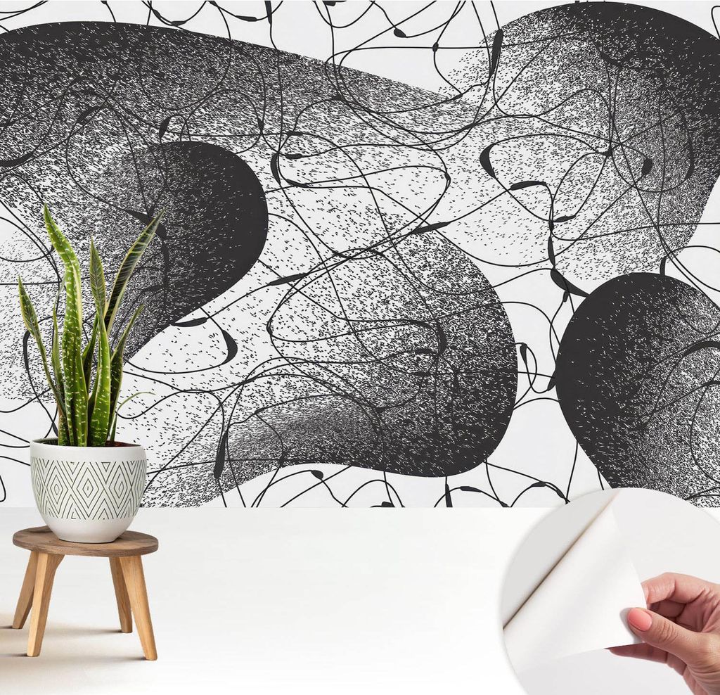 Fototapete selbstklebend - 208x146 cm - Tapete - Wandtapete - Wandbilder - Klebefolie - Dekofolie - Tapete Folie - Wand - Dekoration - Wohnzimmer -...