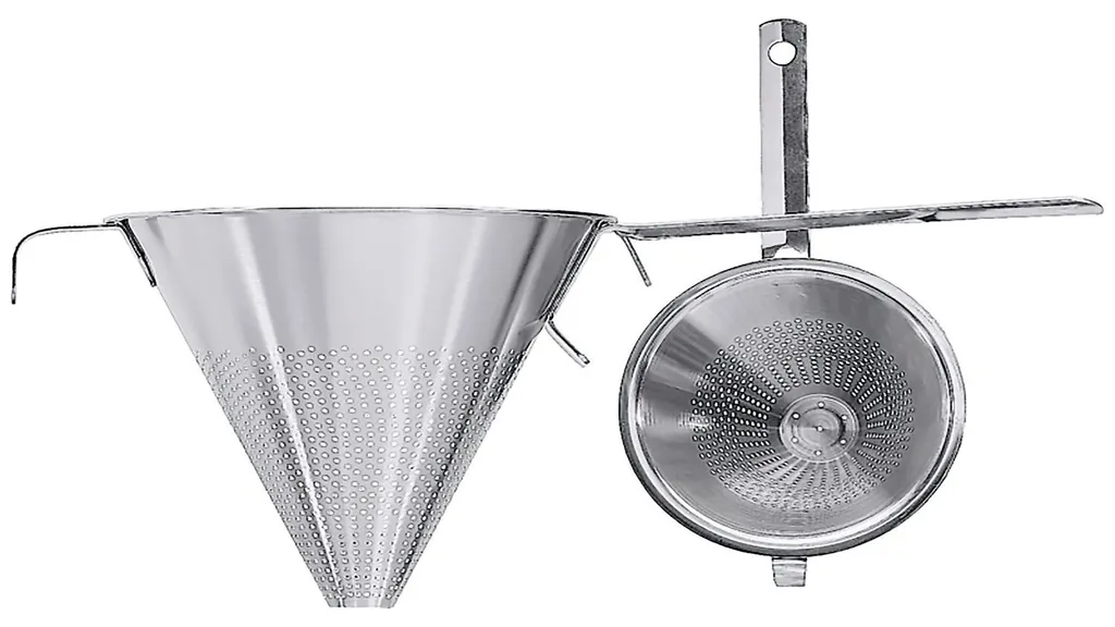 Passoire à sauce conique 23 cm pour filtrer vos coulis et jus de viande