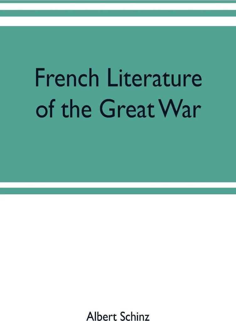French literature of the great war