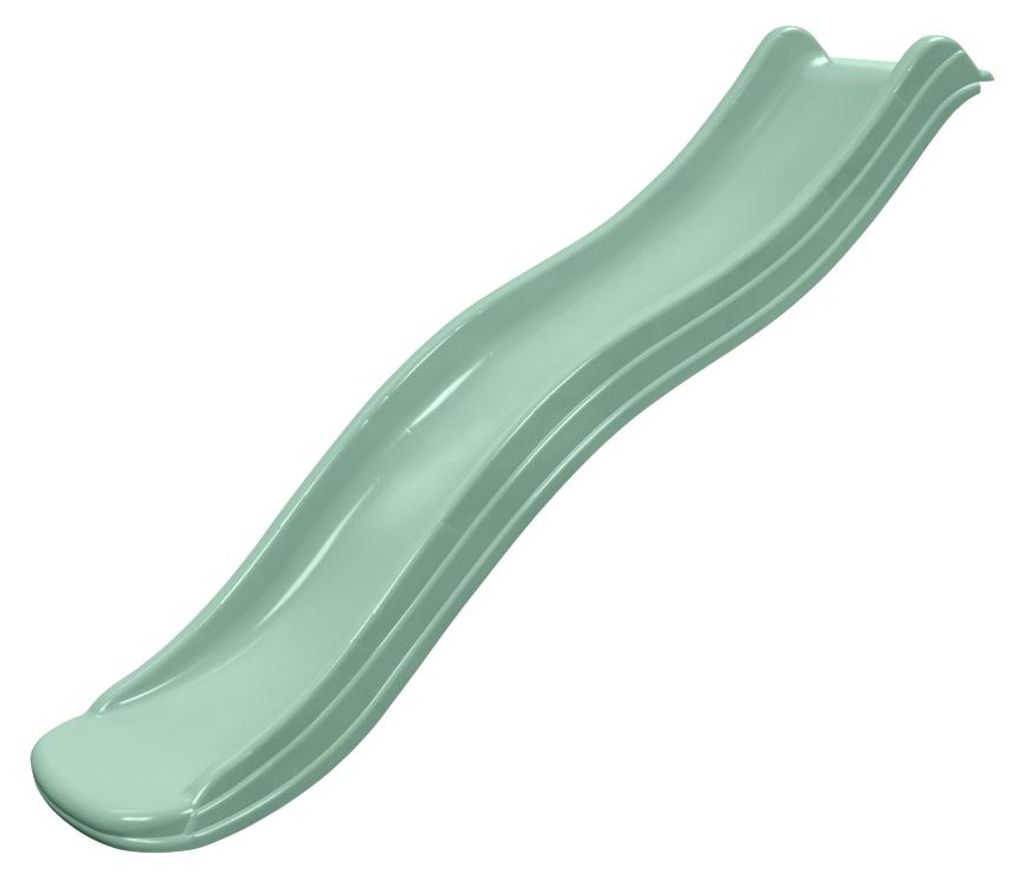 Kinder Gartenrutsche pastellgrün, 175 cm, Podesthöhe 90 cm, Produktbild 