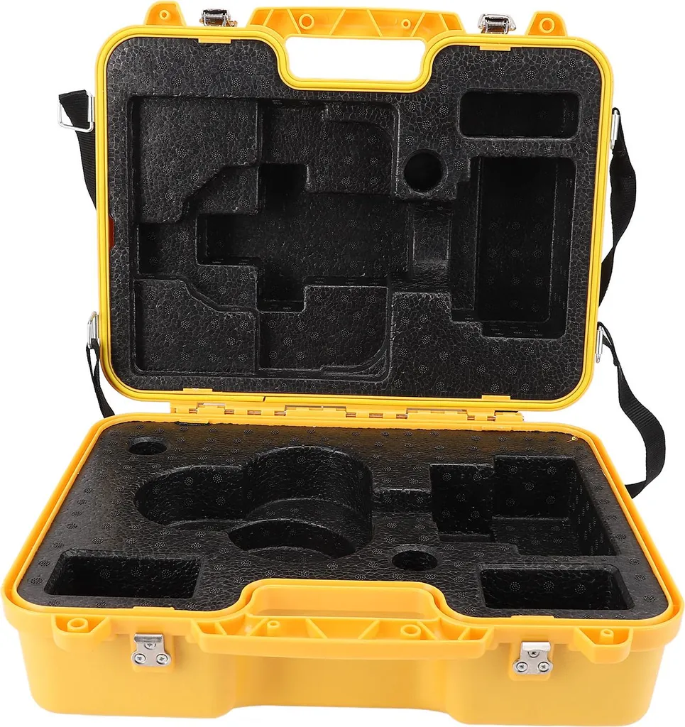Sacoche HC-PS01 pour station totale et théodolite jaune robuste