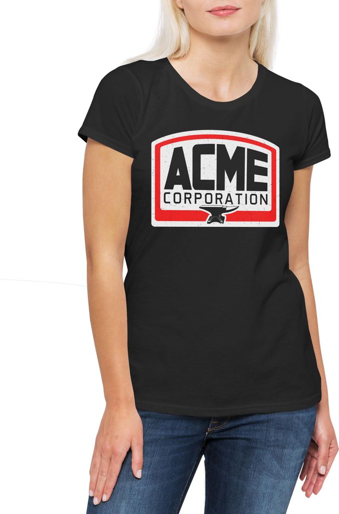 Urban Backwoods ACME Corporation, Damen T-Shirt, Farbe: Schwarz, Größe: 3XL