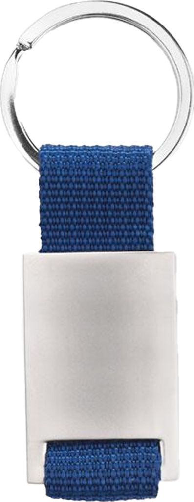 MidOcean - "Tech" Metall Schlüsselanhänger Rechteckig MO151 (Einheitsgröße) (Blau/Silber)