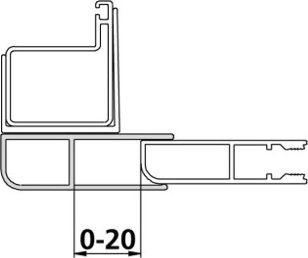 Kermi ZDKPKKWN22002K Kombiprofil Nova 2000 KPKKW