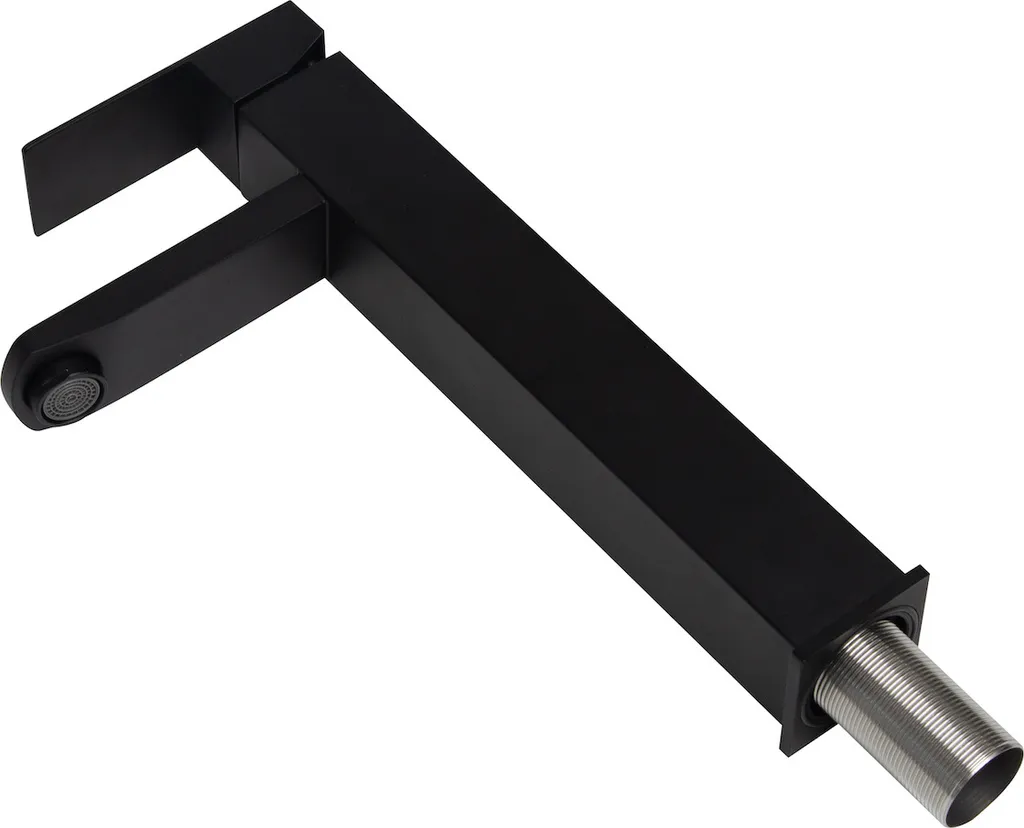Rubinetto per lavabo Pasco XL - Nero - Miscelatore monocomando - 3
