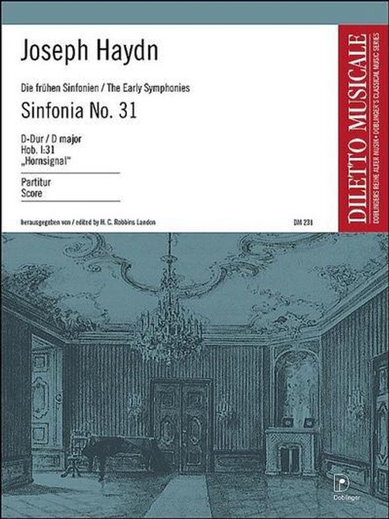 Sinfonie D-Dur Nr.31 Hob.I:31für Orchester