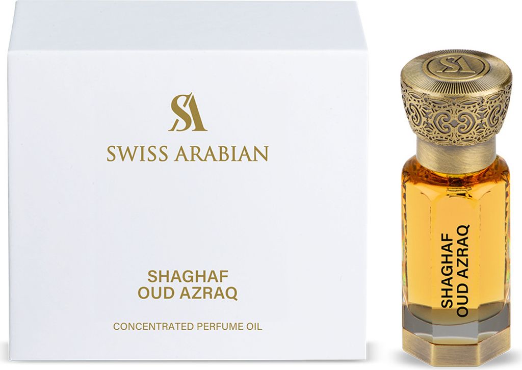 Swiss Arabian Shaghaf Oud Azraq Huile parfumée unisexe 12 Image du produit 