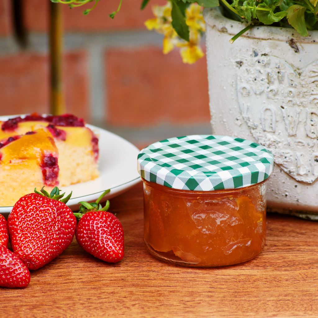 Kilner Set di 3 barattoli rotondi da 0,5 litri (3 x 500 ml) ermetici in vetro per conservare marmellate e alimenti secchi, riutilizzabili