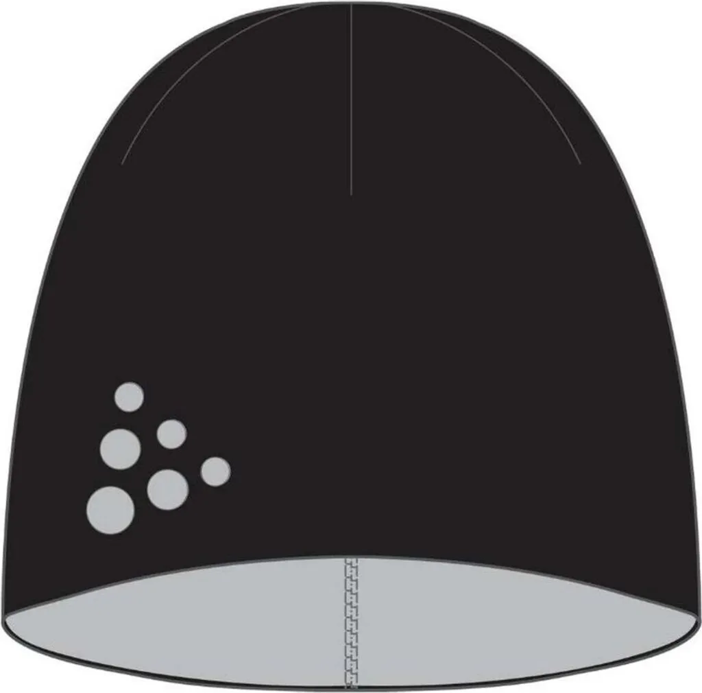 Craft Adv Essence Merino Beanie - Cappello Tecnico Running Nero Uomo