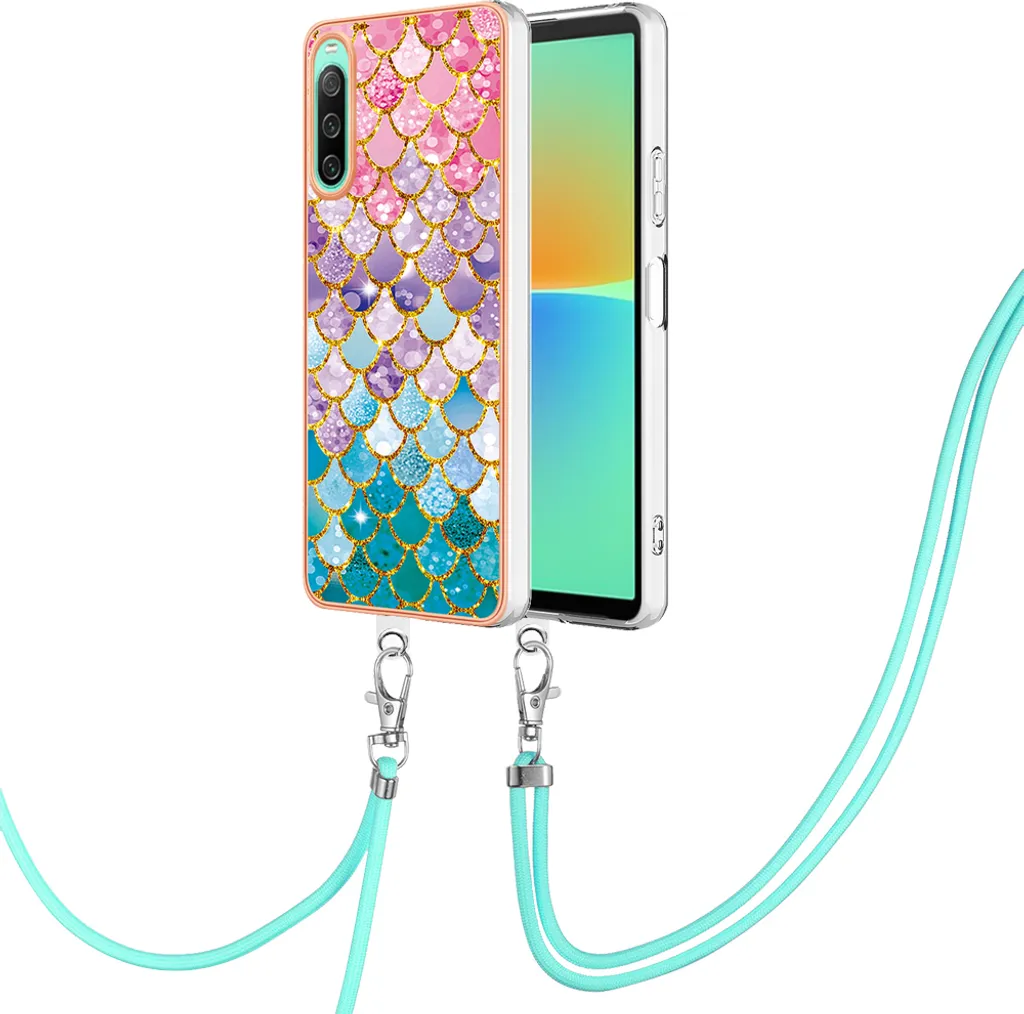 Custodia Protettiva Xperia 10 IV TPU - Cinturino Rinforzato Color