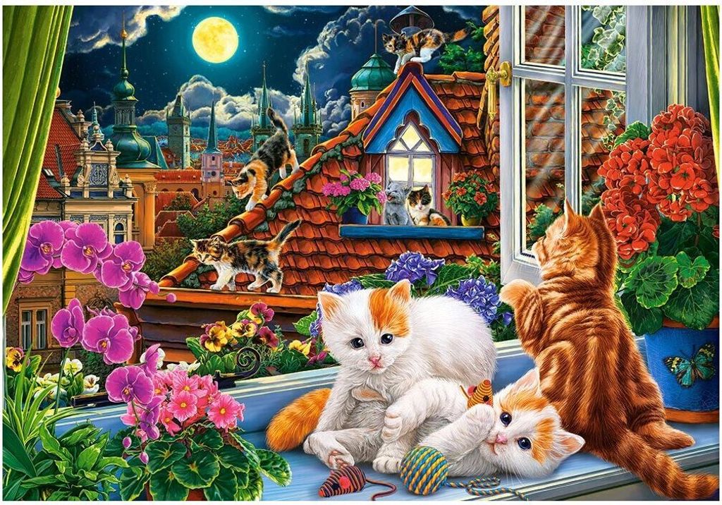Castorland Puzzle, 1500 Teile – Motiv: Tiere Der Savanne (Animaux De La Savane)