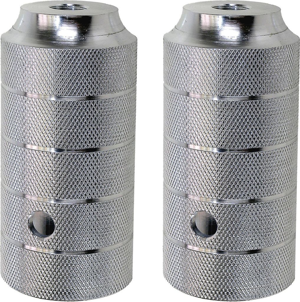 2 Stück BMX Fahrrad Pegs Fussraster 14 mm Achsverlängerung Produktbild 