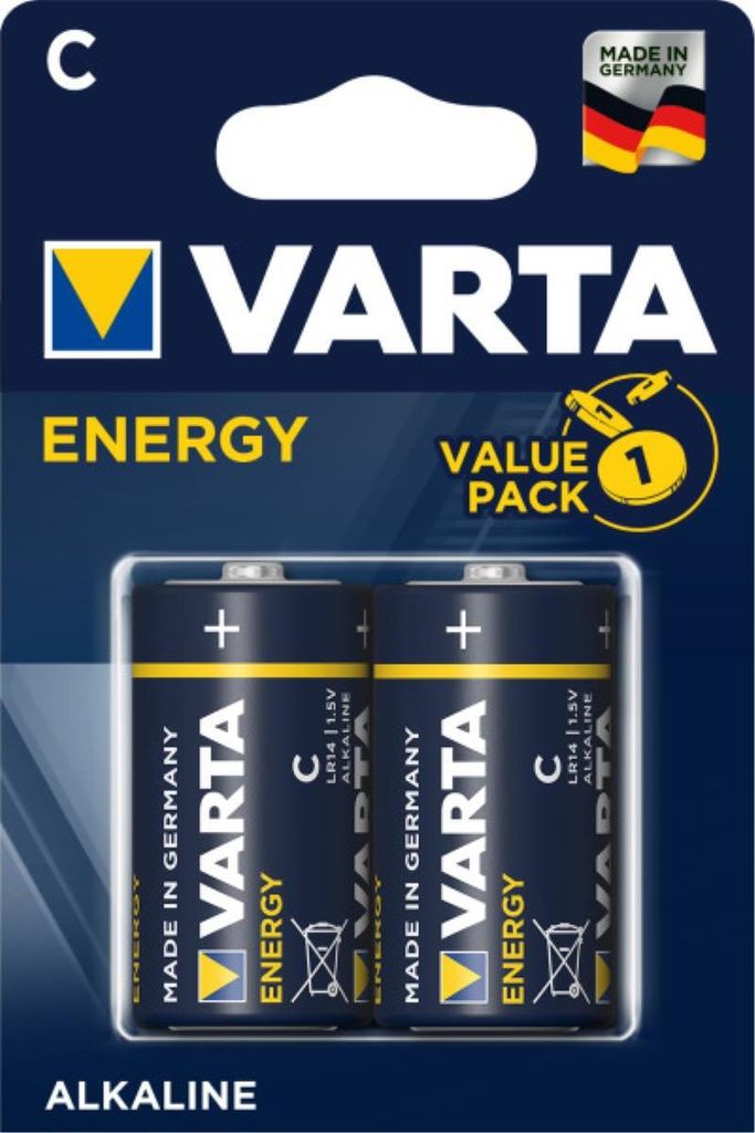 Varta 0568082 Piles 1,5 V LR14/C 2X Image du produit 