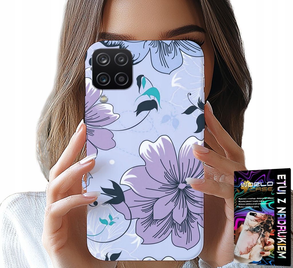 Fall Für Samsung Galaxy A22 5G - Floral Floral Mode Zurück Designs