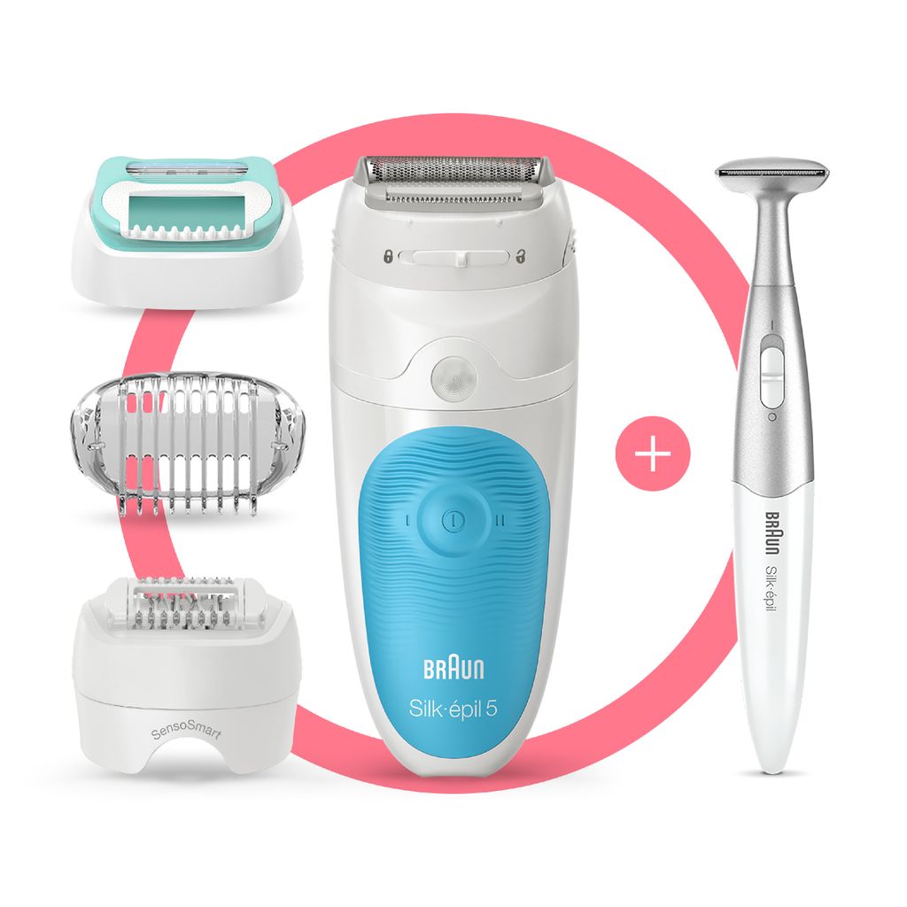 Braun Silk-épil 5 81706344, Bílá, Tyrkysová, 28 Obrázek produktu 