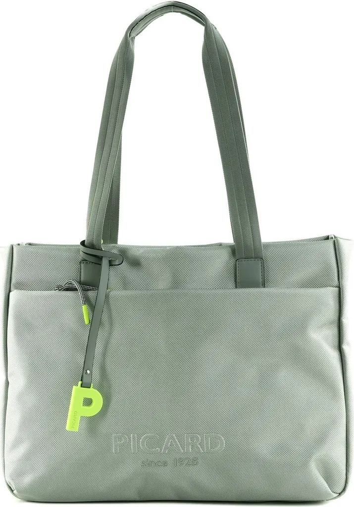 Sac shopper PICARD gris clair - Finissez-en avec le manque de place