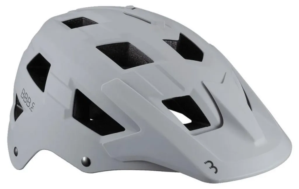 Casque de VTT BBB Nanga BHE-54 - Protection Tout-Terrain Blanc Mat L