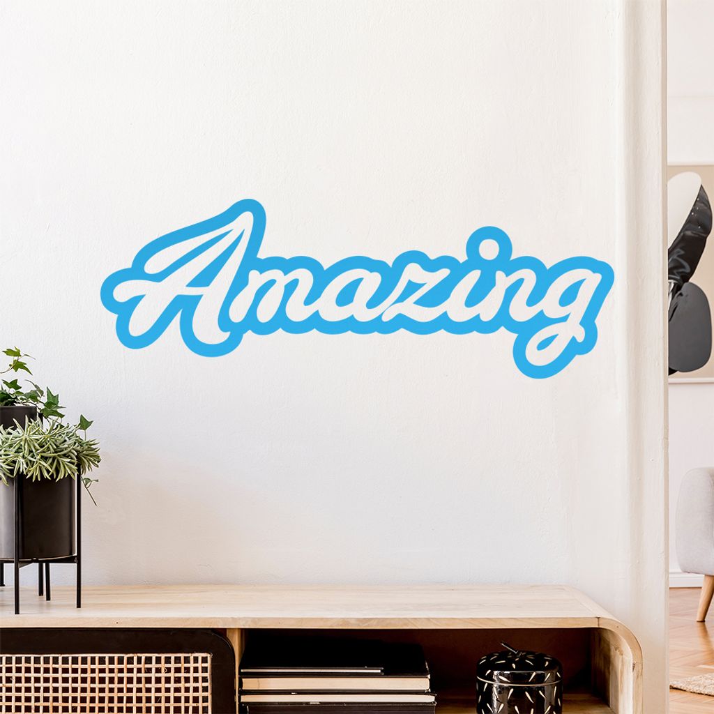 Amazing unglaublich Wandtattoo Wandaufkleber Wall Sticker - Dekoration, Küche, Wohnzimmer, Schlafzimmer, Badezimmer