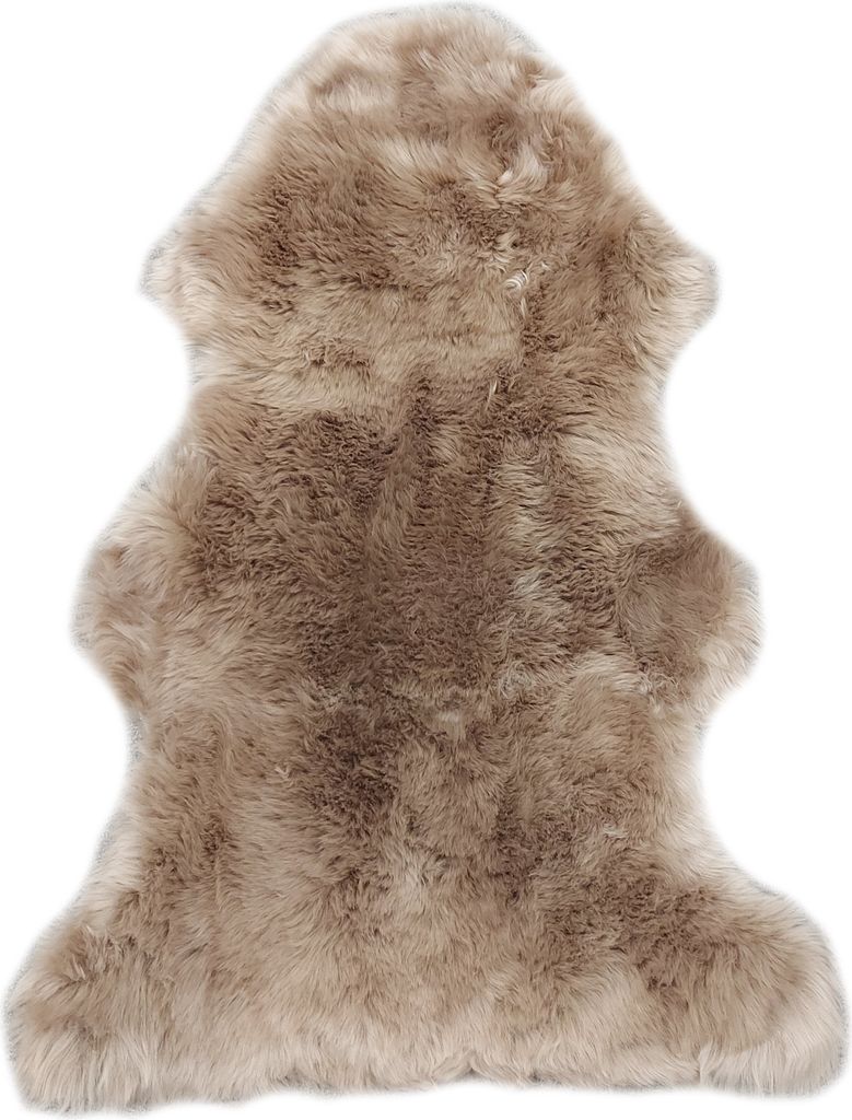 walexo Lammfell Teppich – Naturfell Schaffell in verschiedenen Größen, Naturfarben, echtes Fell für Sofa, Bett, Kinderwagen, (120-130 cm, CAPP...